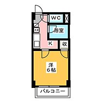 アネックス西枇杷島  ｜ 愛知県清須市西枇杷島町下新（賃貸マンション1K・1階・19.95㎡） その2