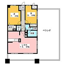 THE PARK TOKINOTERRACE 605 ｜ 愛知県清須市土器野（賃貸マンション2LDK・6階・68.48㎡） その2
