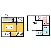 ラフェリオ 203 ｜ 愛知県名古屋市西区大野木１丁目（賃貸アパート1K・2階・22.34㎡） その2