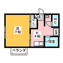 プロパティ橋詰 102 ｜ 愛知県清須市西枇杷島町橋詰（賃貸アパート1K・1階・26.08㎡） その2