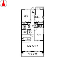 ステージ21  ｜ 愛知県名古屋市西区大野木２丁目（賃貸マンション3LDK・3階・73.71㎡） その2