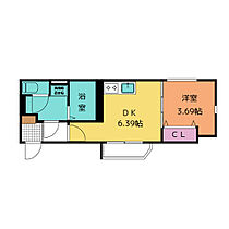 ハーモニーテラス市場木町III 201 ｜ 愛知県名古屋市西区市場木町9-1（賃貸アパート1DK・2階・26.57㎡） その2