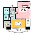 アルタシオン2階7.5万円