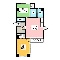 間取図画像 1DK