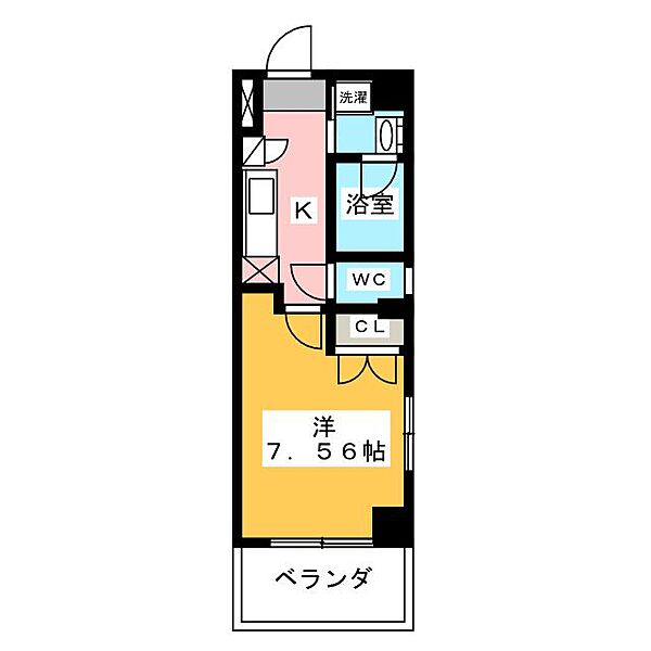 アールズコート本山イースト ｜愛知県名古屋市千種区朝岡町３丁目(賃貸マンション1K・1階・24.34㎡)の写真 その2