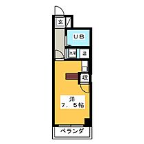 ＣＯＳＩビル  ｜ 愛知県名古屋市千種区鏡池通４丁目（賃貸マンション1R・4階・21.17㎡） その2