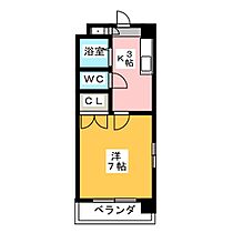 幸川マンション北館  ｜ 愛知県名古屋市千種区幸川町３丁目（賃貸マンション1K・3階・22.82㎡） その2