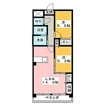 Dｏlce茶屋ヶ坂  ｜ 愛知県名古屋市千種区赤坂町１丁目（賃貸マンション2LDK・2階・60.48㎡） その2