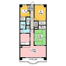 クレストヒルズ東山  ｜ 愛知県名古屋市千種区新池町１丁目（賃貸マンション3LDK・4階・74.40㎡） その2