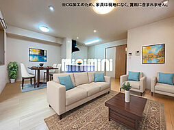 アルル西崎 1階1LDKのリビング/ダイニング