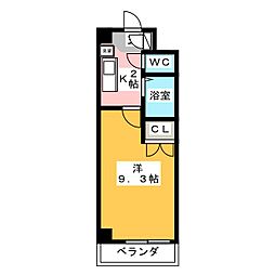 間取図画像 1K