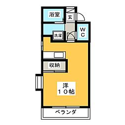 間取図画像 ワンルーム