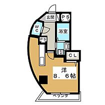 グレイス新栄  ｜ 愛知県名古屋市中区新栄２丁目（賃貸マンション1R・1階・28.32㎡） その2