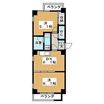 ユーハウス  ｜ 愛知県名古屋市千種区萱場２丁目（賃貸マンション2DK・3階・38.80㎡） その2