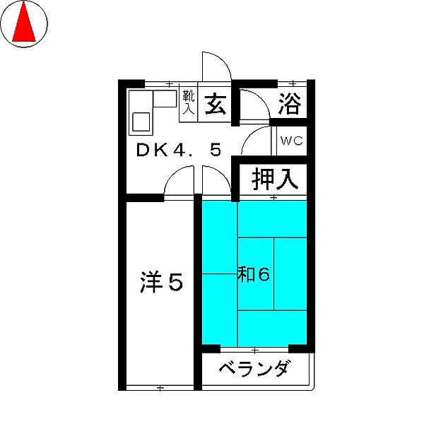 第1福富ビル ｜愛知県名古屋市東区筒井３丁目(賃貸マンション2DK・1階・32.00㎡)の写真 その2