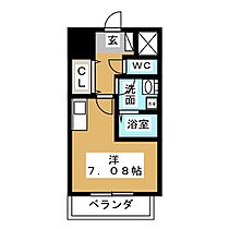 愛知県名古屋市東区筒井３丁目（賃貸マンション1R・3階・24.48㎡） その2