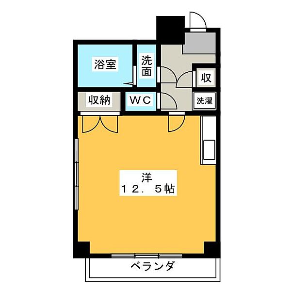 アローン・ノーブルII ｜愛知県名古屋市千種区今池２丁目(賃貸マンション1R・3階・31.12㎡)の写真 その2