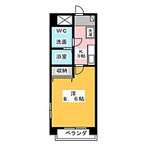 プレザント吹上  ｜ 愛知県名古屋市千種区城木町２丁目（賃貸マンション1K・4階・26.40㎡） その2