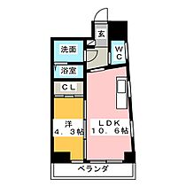 ＡＺＵＲ　ＹＡＢＡＣＨＯ  ｜ 愛知県名古屋市中区栄５丁目（賃貸マンション1LDK・9階・40.03㎡） その2