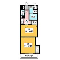 セントラル名古屋  ｜ 愛知県名古屋市千種区今池１丁目（賃貸マンション2K・4階・37.05㎡） その2