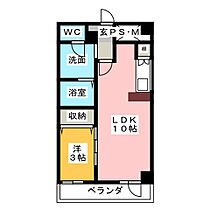 ヴェルジュコートI  ｜ 愛知県名古屋市中区新栄１丁目（賃貸マンション1LDK・8階・31.32㎡） その2