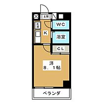 ロサ・カンドーレ  ｜ 愛知県名古屋市中区栄５丁目（賃貸マンション1K・5階・22.00㎡） その2