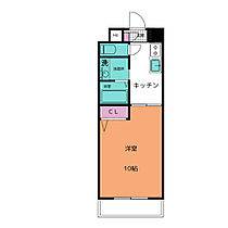 パレスサイド泉  ｜ 愛知県名古屋市東区泉１丁目（賃貸マンション1DK・7階・34.10㎡） その2