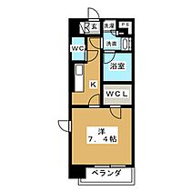 エディアン千種  ｜ 愛知県名古屋市千種区内山３丁目（賃貸マンション1K・4階・29.44㎡） その2