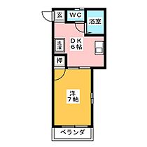 ローリーハイツN  ｜ 愛知県名古屋市中村区西米野町１丁目（賃貸アパート1DK・1階・28.00㎡） その2