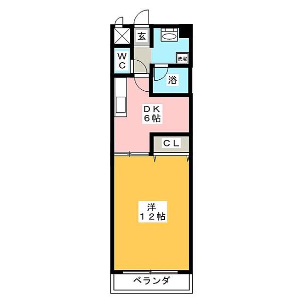 ドゥ　カンパーニュ ｜愛知県名古屋市中村区佐古前町(賃貸マンション1DK・7階・40.14㎡)の写真 その2