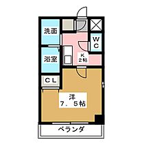 キャッスルIV  ｜ 愛知県名古屋市中村区北畑町１丁目（賃貸マンション1K・1階・24.12㎡） その2