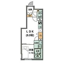 リーデンス名古屋駅西 505 ｜ 愛知県名古屋市中村区若宮町１丁目19（賃貸マンション1LDK・5階・29.50㎡） その2