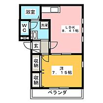 シティライフ太閤（City Life太閤）  ｜ 愛知県名古屋市中村区太閤２丁目（賃貸アパート1LDK・1階・36.77㎡） その2