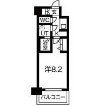 メイクス名駅太閤 208 ｜ 愛知県名古屋市中村区太閤２丁目7-13（賃貸マンション1K・2階・25.19㎡） その2