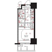 MAXIV名古屋 1203 ｜ 愛知県名古屋市中村区中島町３丁目26番（賃貸マンション1K・12階・21.00㎡） その2