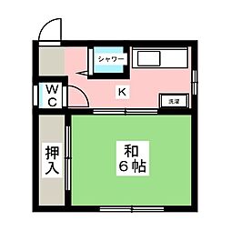 間取図画像 1K