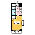 クレール中島3階3.8万円