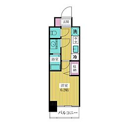 名古屋市中村区亀島2丁目マンション 1Kの間取図画像