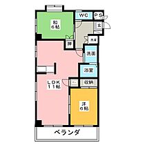 ラフォーレ伏屋  ｜ 愛知県名古屋市中川区前田西町１丁目（賃貸マンション2LDK・4階・54.60㎡） その2