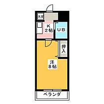 コガネＴコーポ  ｜ 愛知県名古屋市中村区角割町３丁目（賃貸マンション1K・4階・20.38㎡） その2