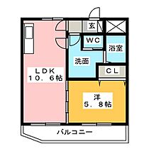 フタムラハイツ  ｜ 愛知県名古屋市中村区烏森町２丁目（賃貸マンション1LDK・2階・40.95㎡） その2