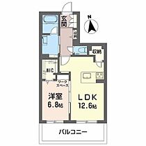 シエル供米田 102 ｜ 愛知県名古屋市中川区供米田３丁目2603(仮番地)（賃貸アパート1LDK・1階・52.93㎡） その2