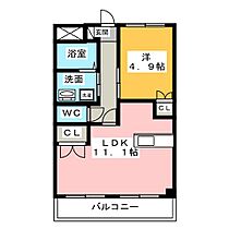 シャンピア  ｜ 愛知県名古屋市中川区服部３丁目（賃貸マンション1LDK・1階・41.04㎡） その2