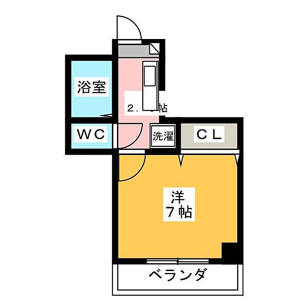 ウイング名駅 ｜愛知県名古屋市中村区名駅南１丁目(賃貸マンション1K・4階・21.42㎡)の写真 その2