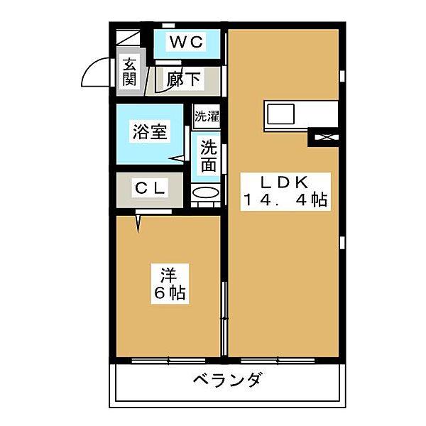 コンテッサ名駅 ｜愛知県名古屋市中村区竹橋町(賃貸アパート1LDK・1階・45.72㎡)の写真 その2