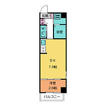 アレフガルド 203 ｜ 愛知県名古屋市西区栄生２丁目5-4（賃貸マンション1DK・2階・28.46㎡） その2