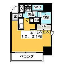 フォレスト那古野  ｜ 愛知県名古屋市西区那古野１丁目（賃貸マンション1R・5階・28.11㎡） その2