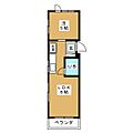 浅井コーポ24階4.3万円