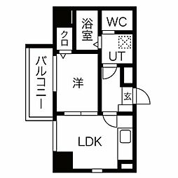 Lives Residence Sako 2階1LDKの間取り