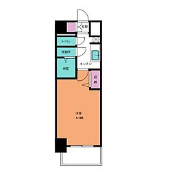 ファステート名古屋駅前ドリーム 1Kの間取図画像